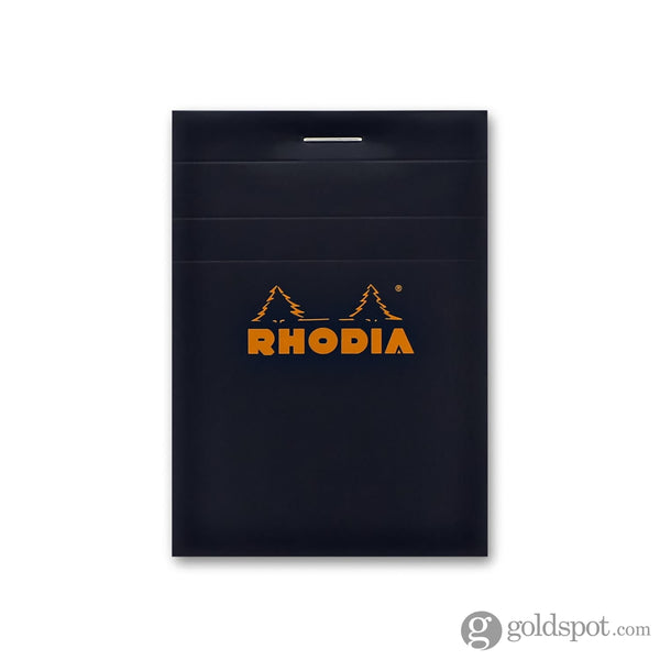 Rhodia No. 11 Staplebound 3 x 4 Notepad in Black Graph Notebooks Journals