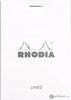 Rhodia No. 11 Staplebound 3 x 4 Notepad in Ice Notebooks Journals