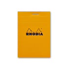 Rhodia No. 11 Staplebound 3 x 4 Notepad in Orange Notebooks Journals