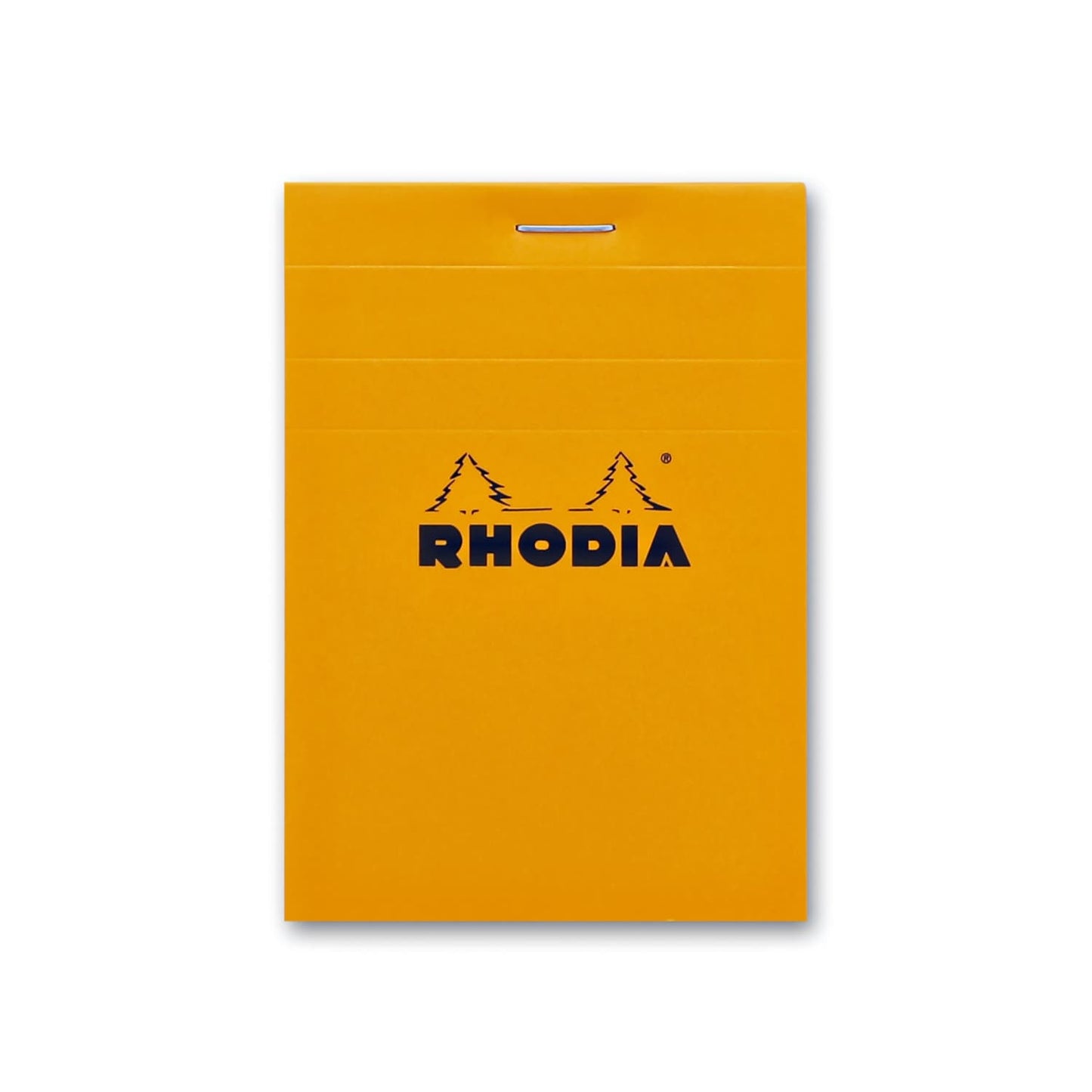 Rhodia No. 11 Staplebound 3 x 4 Notepad in Orange Notebooks Journals