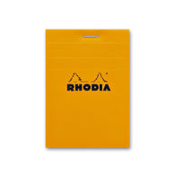 Rhodia No. 11 Staplebound 3 x 4 Notepad in Orange