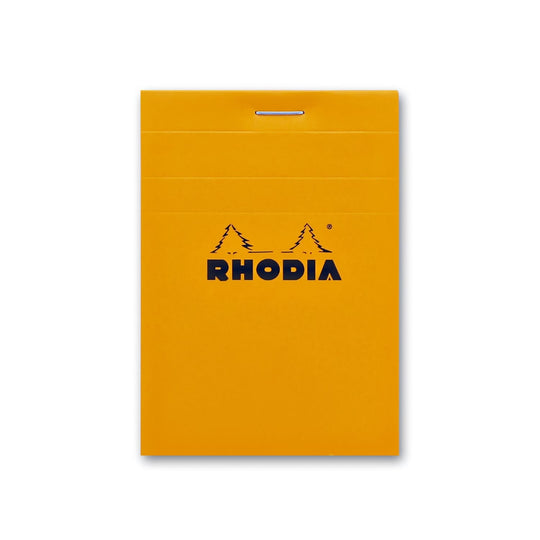 Rhodia No. 11 Staplebound 3 x 4 Notepad in Orange