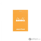 Rhodia Staplebound Notepad in Orange - 3.35 x 4.75 Dot Grid Notebooks Journals