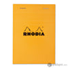 Rhodia No. 13 Staplebound 4 x 6 Notepad in Orange Graph Notebooks Journals