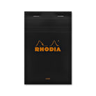 Rhodia No. 14 Staplebound 4.375 x 6.375 Notepad in Black Notebooks Journals