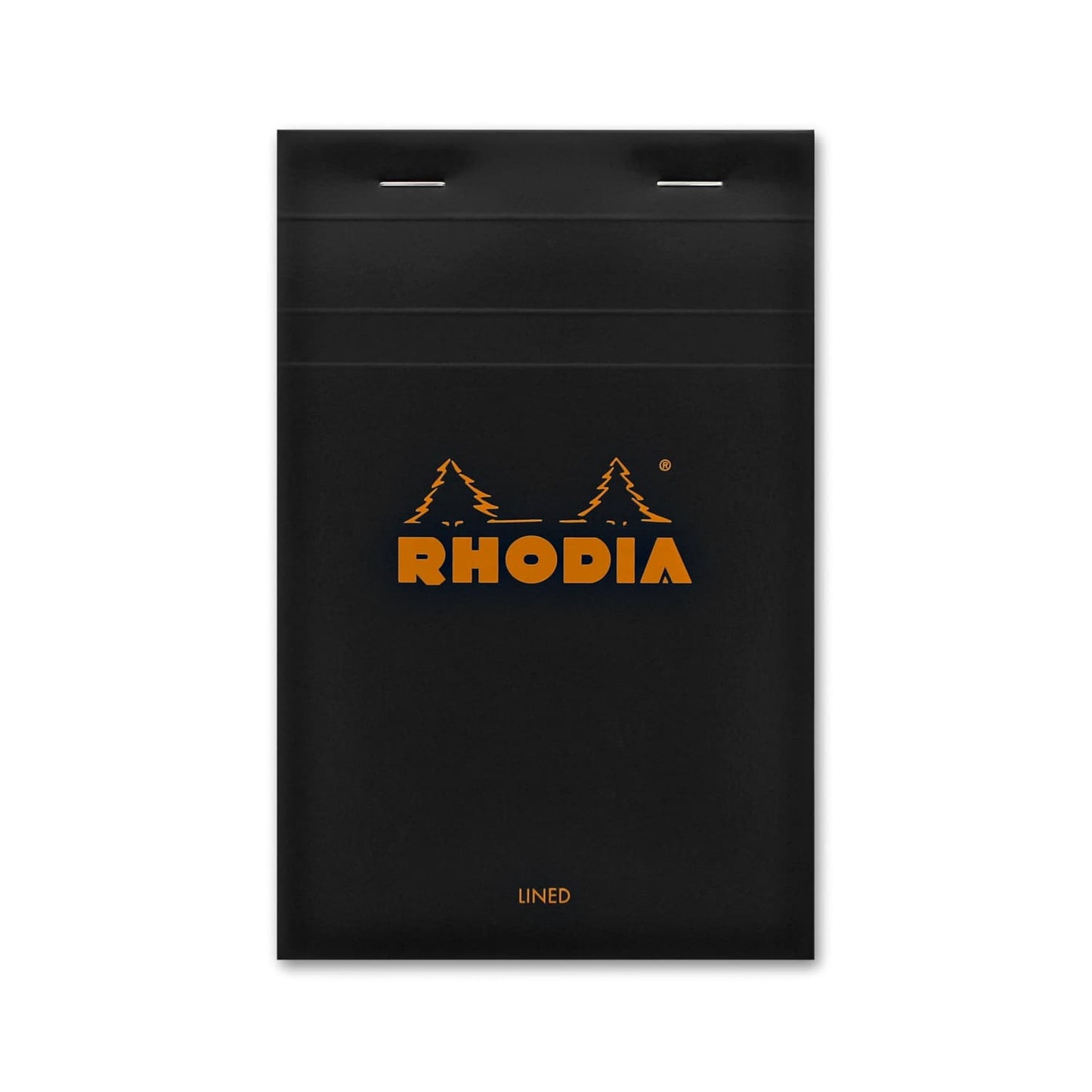 Rhodia No. 14 Staplebound 4.375 x 6.375 Notepad in Black Notebooks Journals