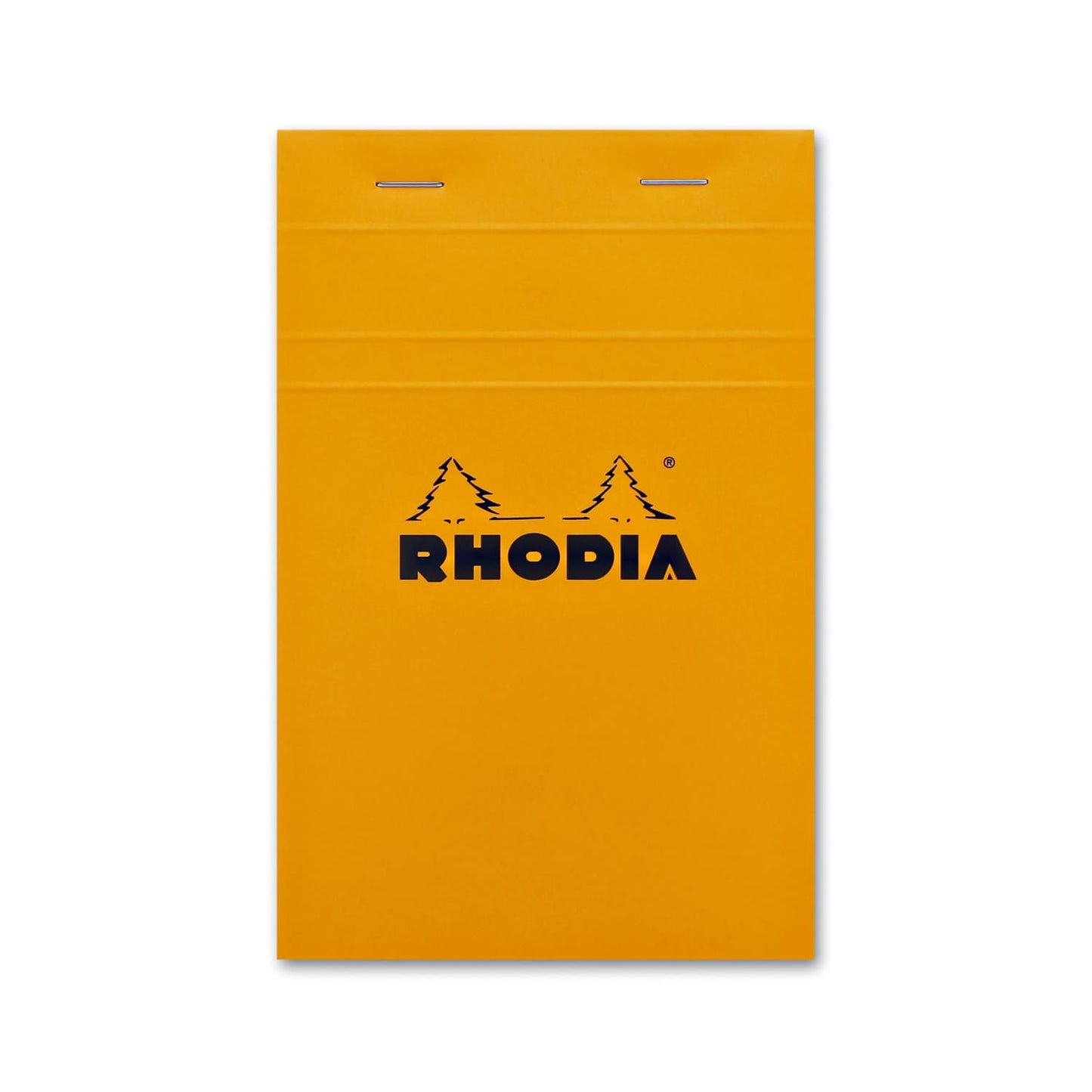 Rhodia No. 14 Staplebound 4.375 x 6.375 Notepad in Orange Notebooks Journals