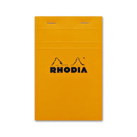 Rhodia No. 14 Staplebound 4.375 x 6.375 Notepad in Orange