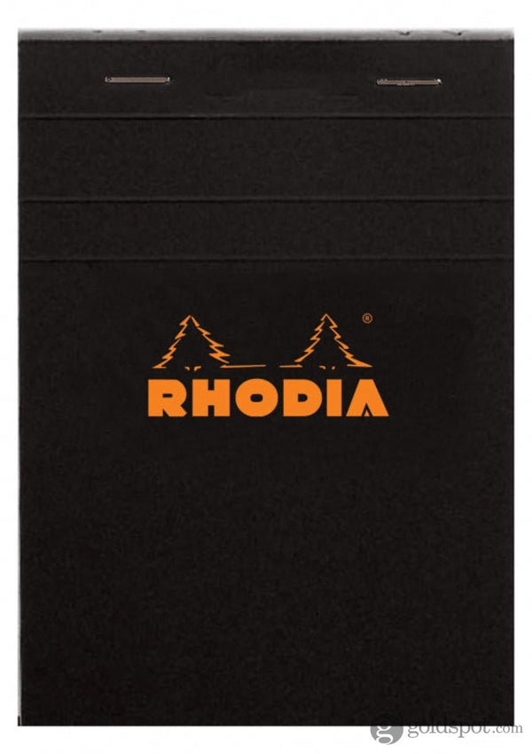 Rhodia No. 16 Staplebound 6 x 8.25 Notepad in Black Graph Notebooks Journals