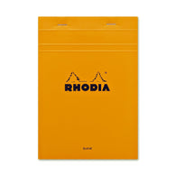 Rhodia No. 16 Staplebound 6 x 8.25 Notepad in Orange