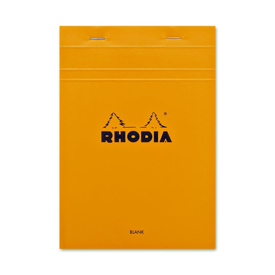 Rhodia No. 16 Staplebound 6 x 8.25 Notepad in Orange