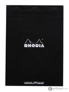 Rhodia No. 18 Staplebound 8.25 x 11.75 Notepad in Black Dot Grid Notebooks Journals