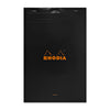 Rhodia No.19 Staplebound 8.25 x 12.5 Pad in Black Notepads