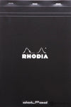 Rhodia No.19 Staplebound 8.25 x 12.5 Pad in Black Dot Grid Notepads