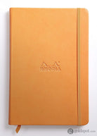 Rhodia 5.5 x 8.25 Rhodiarama Notebook in Orange Blank Notebooks Journals