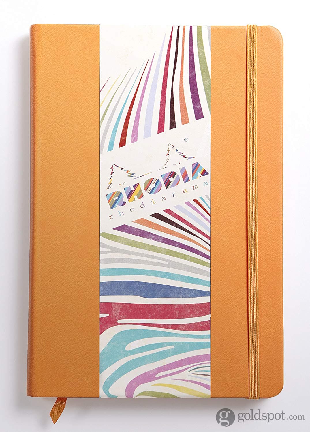 Rhodia 5.5 x 8.25 Rhodiarama Notebook in Orange Notebooks Journals