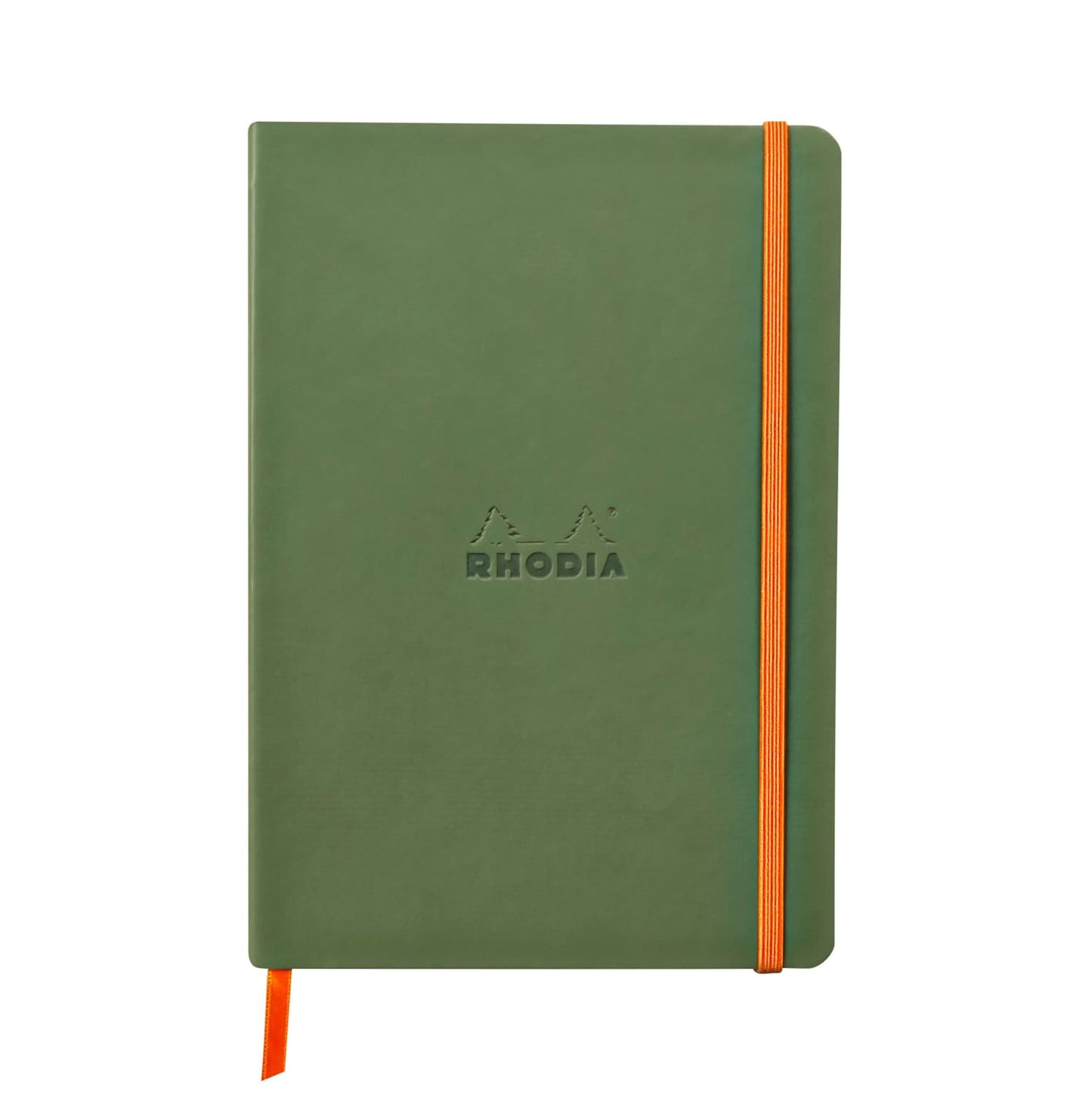 Rhodia 5.5 x 8.25 Rhodiarama Softcover Notebook in Sage Notebooks Journals