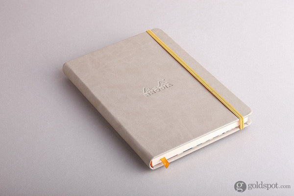 Rhodia 5.5 x 8.25 Rhodiarama Webbies Notebook in Beige Notebook