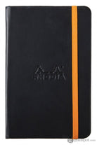 Rhodia 5.5 x 8.25 Rhodiarama Webbies Notebook in Black Lined Notebooks Journals