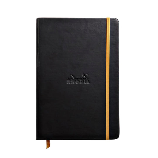 Rhodia Rhodiarama A5 Webbies Notebook in Black - 5.5 x 8.25
