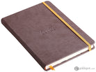 Rhodia 5.5 x 8.25 Rhodiarama Webbies Notebook in Chocolate Lined Notebooks Journals
