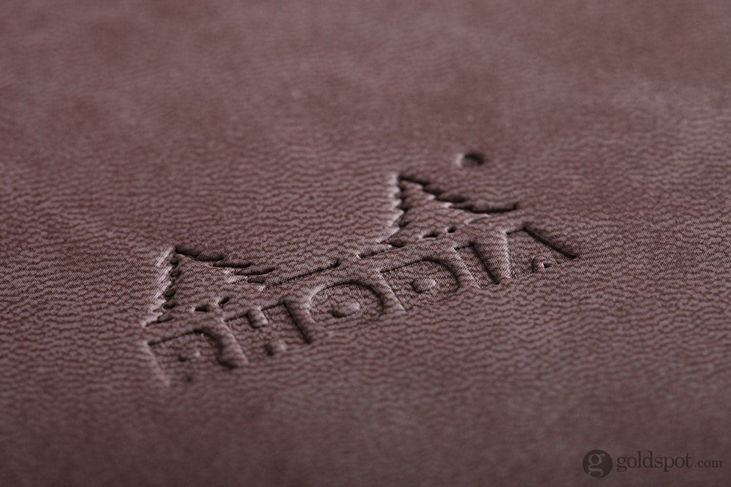 Rhodia 5.5 x 8.25 Rhodiarama Webbies Notebook in Chocolate Lined Notebooks Journals