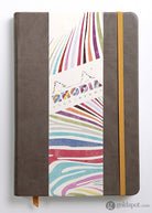Rhodia 5.5 x 8.25 Rhodiarama Webbies Notebook in Chocolate Lined Notebooks Journals