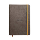 Rhodia 5.5 x 8.25 Rhodiarama Webbies Notebook in Chocolate Lined Notebooks Journals