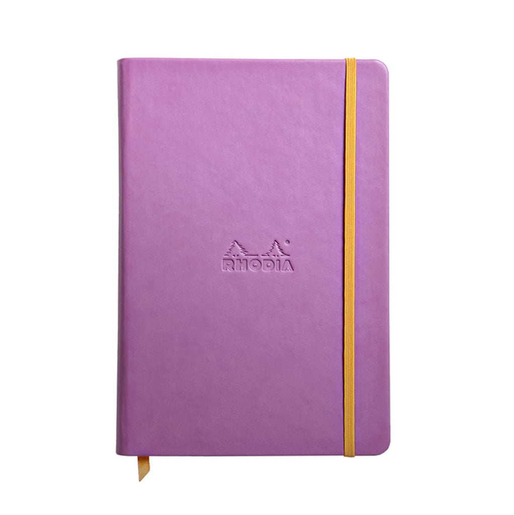 Rhodia Rhodiarama A5 Webbies Notebook in Lilac - 5.5 x 8.25 Notebooks Journals