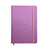 Rhodia Rhodiarama A5 Webbies Notebook in Lilac - 5.5 x 8.25 Notebooks Journals