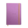 Rhodia Rhodiarama A5 Webbies Notebook in Lilac - 5.5 x 8.25 Notebooks Journals