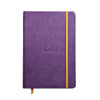 Rhodia 5.5 x 8.25 Rhodiarama Webbies Notebook in Purple Notebooks Journals