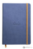 Rhodia 5.5 x 8.25 Rhodiarama Webbies Notebook in Sapphire Blank Notebooks Journals