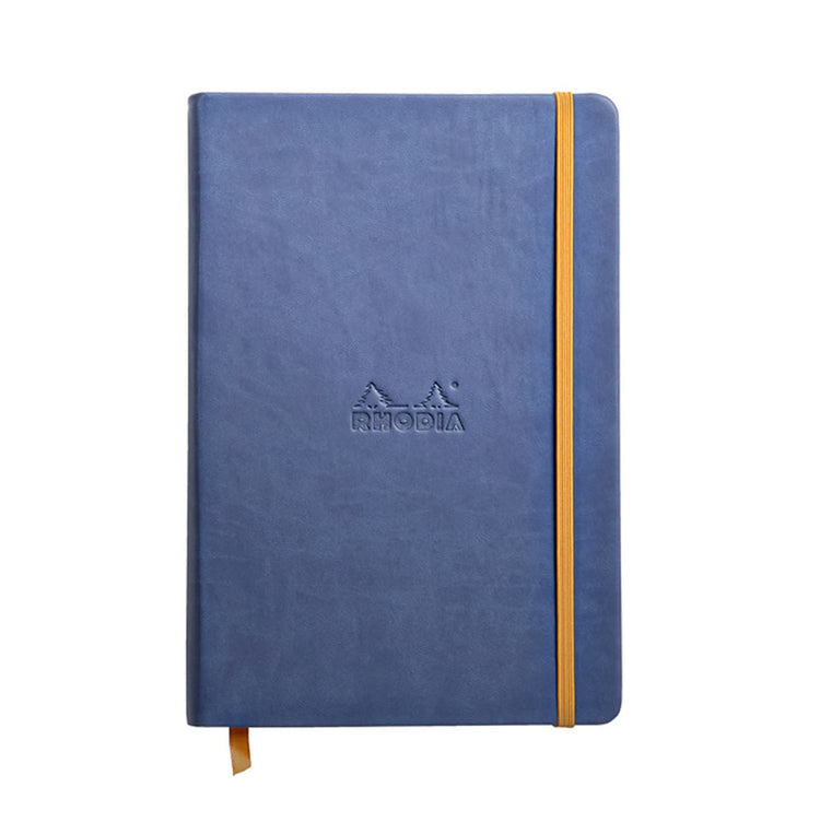 Rhodia 5.5 x 8.25 Rhodiarama Webbies Notebook in Sapphire Notebooks Journals