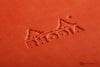 Rhodia 5.5 x 8.25 Rhodiarama Webbies Notebook in Tangerine Blank Notebooks Journals
