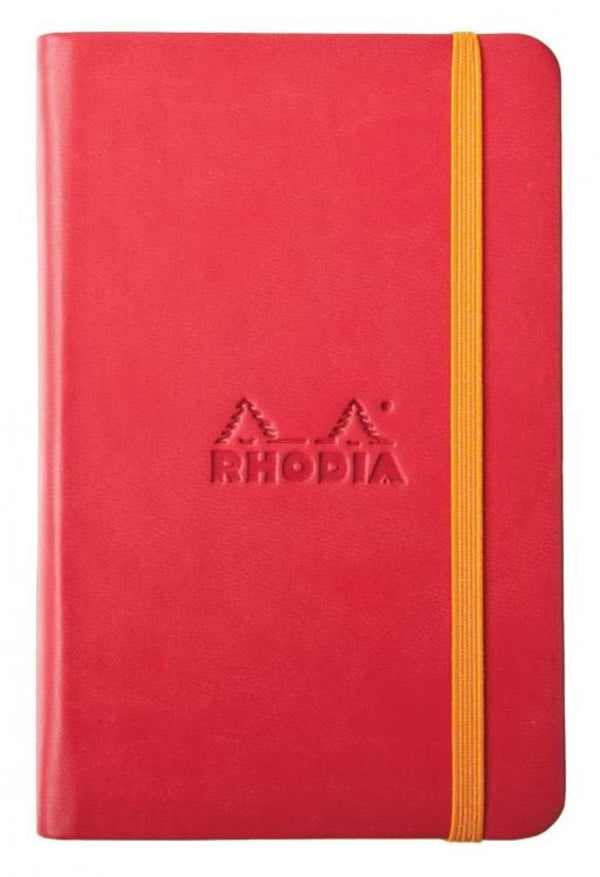 Rhodia Rhodiarama Lined Paper Notebook in Poppy - 3.5 x 5.5 Notebook