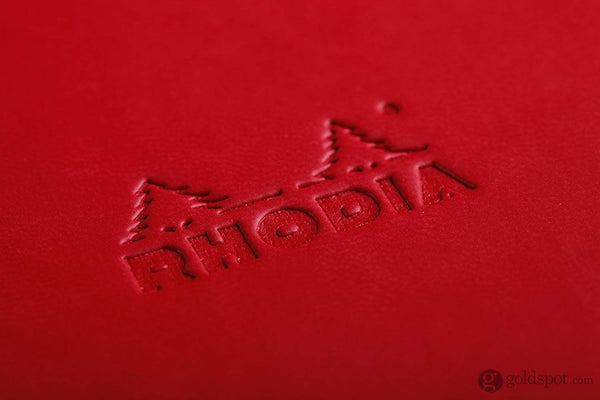 Rhodia Rhodiarama Lined Paper Notebook in Poppy - 3.5 x 5.5 Notebook