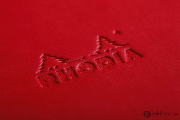 Rhodia Rhodiarama Lined Paper Notebook in Poppy - 3.5 x 5.5 Notebook