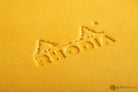 Rhodia 3.5 x 5.5 Rhodiarama Notebook in Yellow Notebook
