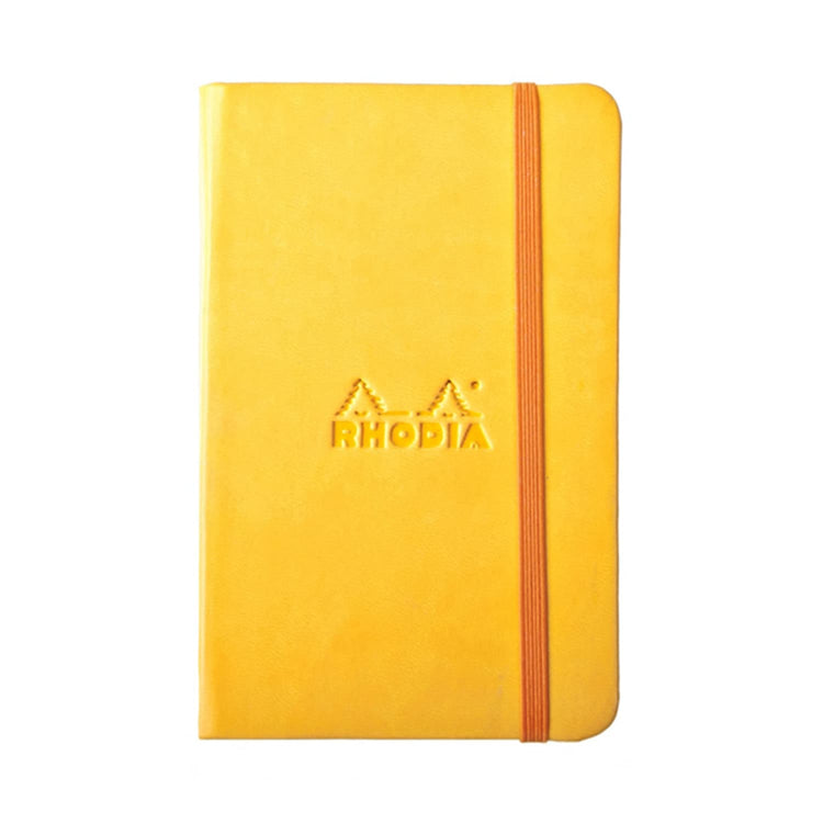 Rhodia 3.5 x 5.5 Rhodiarama Notebook in Yellow Notebook
