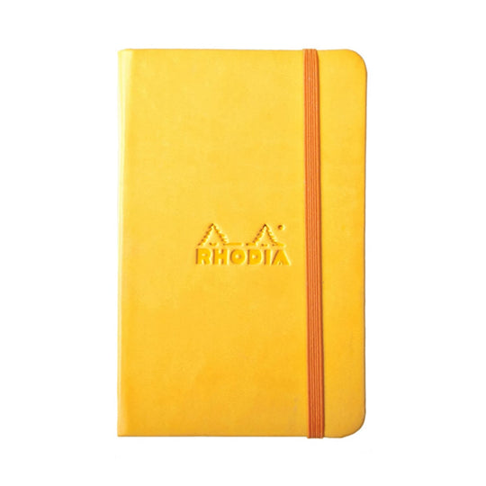 Rhodia Rhodiarama A6 Notebook in Yellow - 3.5 x 5.5