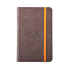 Rhodia 3.5 x 5.5 Rhodiarama Webbies Notebook in Chocolate Notebook