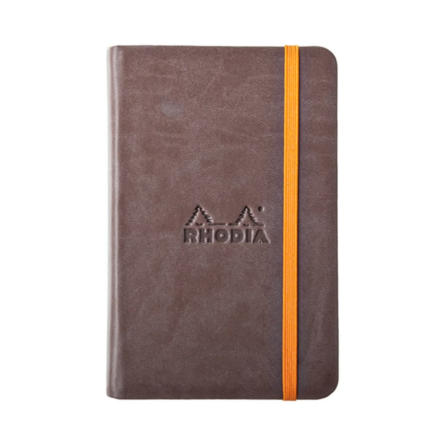 Rhodia 3.5 x 5.5 Rhodiarama Webbies Notebook in Chocolate Notebook