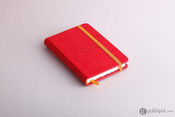 Rhodia 3.5 x 5.5 Rhodiarama Webbies Notebook in Poppy Notebook