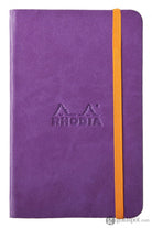 Rhodia 3.5 x 5.5 Rhodiarama Webbies Notebook in Purple Blank Notebooks Journals
