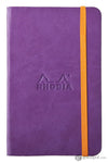 Rhodia 3.5 x 5.5 Rhodiarama Webbies Notebook in Purple Blank Notebooks Journals