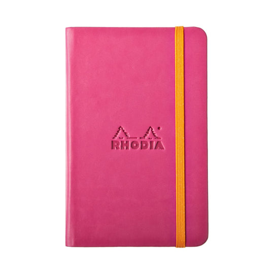 Rhodia Rhodiarama A6 Webbies Notebook in Raspberry - 3.5 x 5.5
