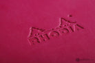 Rhodia 3.5 x 5.5 Rhodiarama Webbies Notebook in Raspberry Notebook