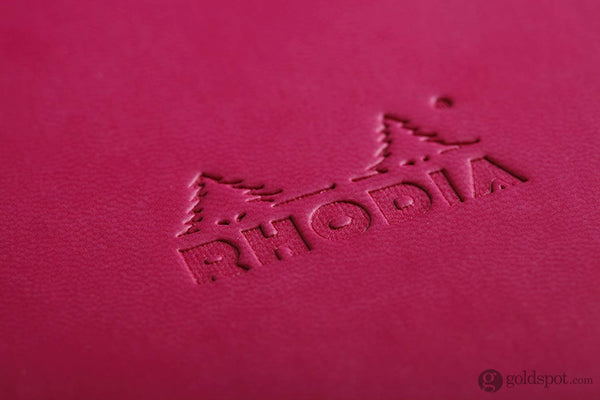 Rhodia 3.5 x 5.5 Rhodiarama Webbies Notebook in Raspberry Notebook
