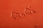 Rhodia 3.5 x 5.5 Rhodiarama Webbies Notebook in Tangerine Notebook